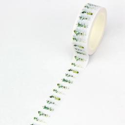 Conjunto De Fita Adesiva Washi, Decoração Pressionada Flores, Folhas Floral Neutras, Diário De Scrapbooking, Fita Adesiva, Papelaria Kawaii, 1X 10m - Image 6