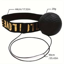 Cabeça-montado Boxe Speed Ball, Punch Sanda Formação, Mão Eye Reaction, Casa Sandbag, Equipamentos de Fitness, Ginásio, Muay Thai, MMA Boxe, 1Pc - Image 6