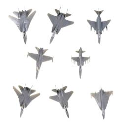 4D Montado Fighter Plane Kits, Avião Modelos, Simulação Modelo, Brinquedo para Crianças, 144 - Image 3
