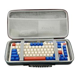 Bolsa rígida EVA para teclado, conchas duras, bolsa de transporte de viagem, alça de mão resistente, zíper liso, KZZI K75 PRO RGB 75% - Image 1