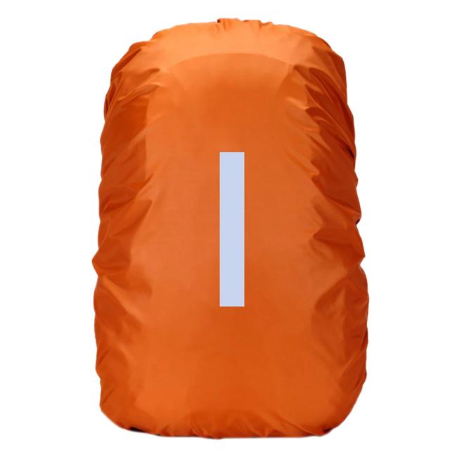 Mochila Impermeável e Reflexiva com Capa de Chuva para Aventura ao Ar Livre e Viagens