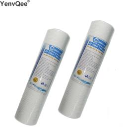 Filtro de água cartucho para aquário resistivo, 1 Micron, PPF, purificador de água, cartucho do filtro frontal, 2 pcs, 10" - Image 1