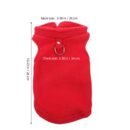 Confortável colete polar para cães, camisola do cão, pet fornecimentos, casaco de inverno - Image 5