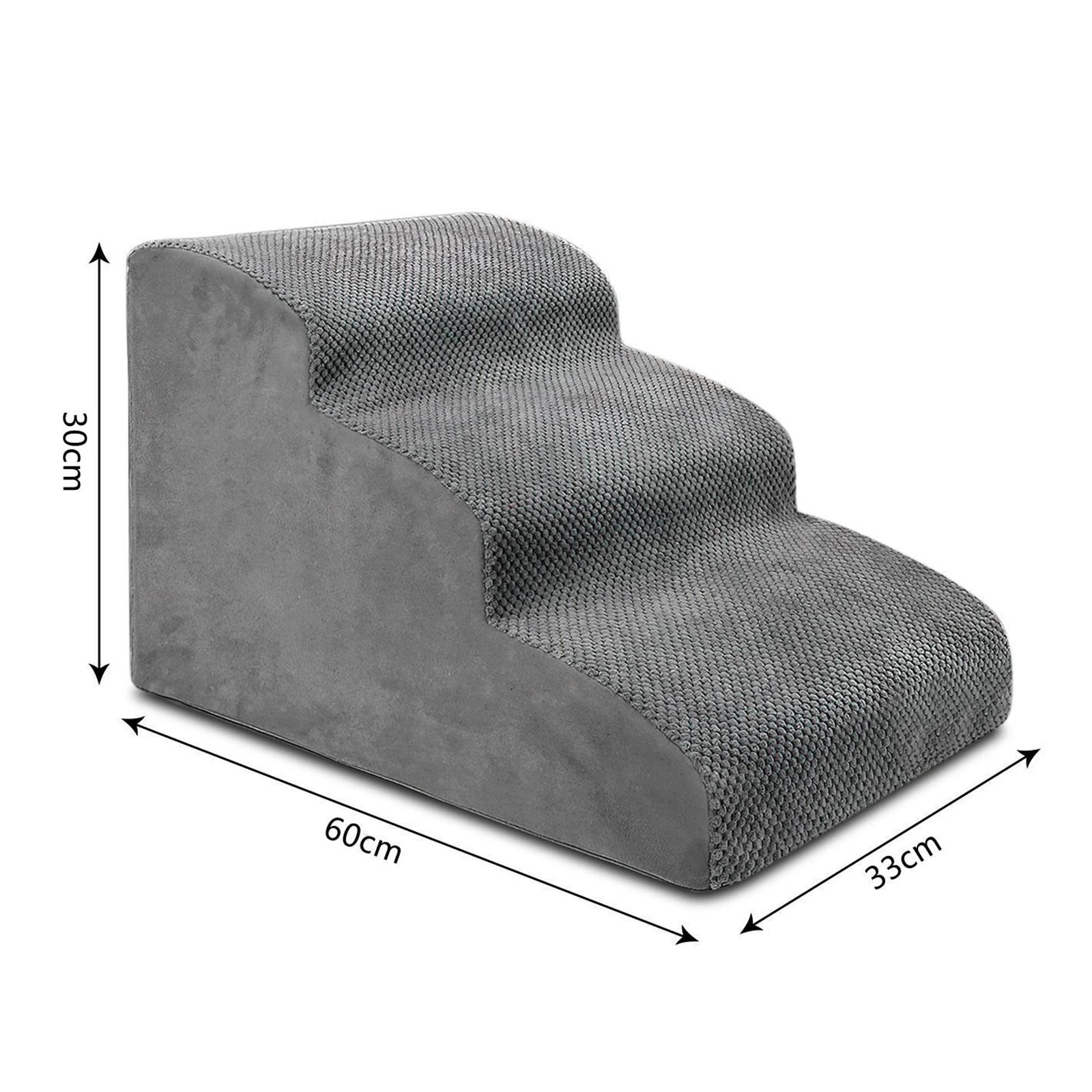 Pequenos Animais Anti Slip Ramp para Animais De Escada Do Cão, Escada De Escalada Do Gato, Sofá Cama Do Gatinho, Sofá Alto, Suprimentos De Carros, 3 Passos - Image 1