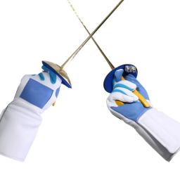 Luvas De Esgrima Lavável Para Jogos, Foil Sabre E Epee Equipamentos - Image 3