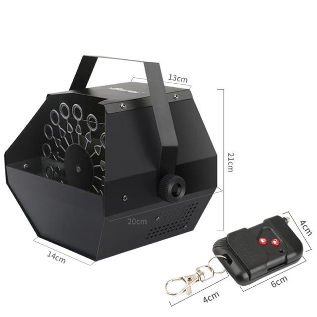 Máquina de Bolhas com Controle Remoto 60W - Ideal para DJs, Festas, Casamentos e Efeitos Especiais