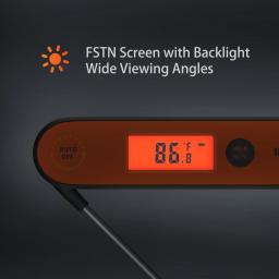 INKBIRD Digital Carne Termômetro Dobrável Churrasco Cozinha Cozinhar Leitura Instantânea Backlight Display Para Grelhar Churrasco - Image 2