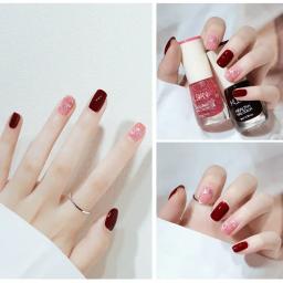 Esmalte sem lâmpada de cozimento, Branco Fine Glitter, Non-Peel, óleo brilhante transparente, Brasão base, Nude unha polonês - Image 2