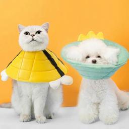 Colarinho Elizabeth confortável ajustável para animais de estimação, Colar protetor confortável, leve e seguro, elegante e durável, Acessórios cirúrgicos - Image 3