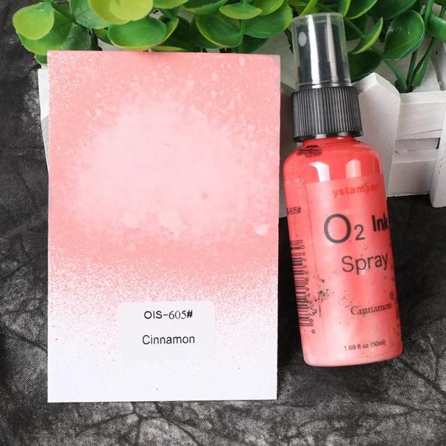 Spray de Tinta Solúvel em Água para Estampagem em Scrapbooking e Artesanato Manual