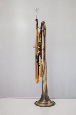JM-Brass Standard Bb Trumpet Set para estudante, iniciante com estojo rígido, luvas, bocal de 7 C - Image 3
