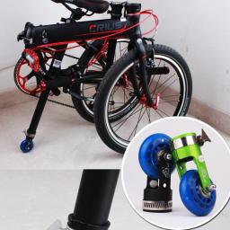 Novo rodas inteligentes para bicicleta dobrável, pequeno, rolo assistente, rodas para treino, para bicicleta dobrável bya412 sp8 - Image 1