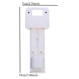 Moldura retrátil de plástico portátil para animais de estimação Rolha de porta, Manter gatos fora da porta - Image 6