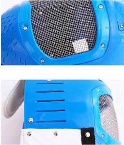 Equipamento de esgrima para crianças Conjunto de treinamento Capacete de plástico, colete de proteção de esgrima para crianças, protetor de peito - Image 6