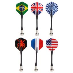 Conjunto de alvos em plástico, dardos magnéticos, placa magnética, embalagem de 6 - Image 2