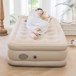 Cama inflável portátil de três camadas, almofada de ar dupla, colchão espessado e elevado, ao ar livre, novo, quente - Image 3