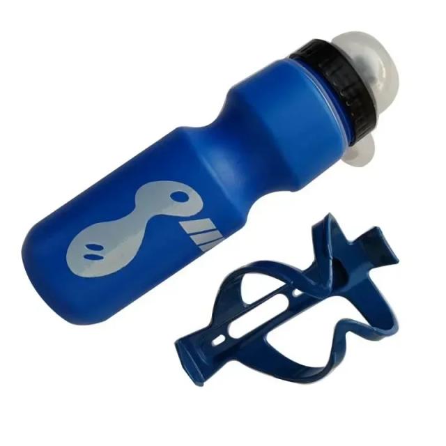 Garrafa de Água Portátil para Ciclismo Mountain Bicycle 750ml com Suporte Grátis para Camping e Atividades Ao Ar Livre