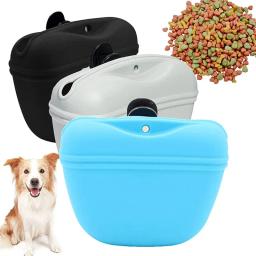 Portátil Silicone Pet Treat Bag, Dog Training cintura Bag, Alimentador ao ar livre, Puppy Snack Pouch, Comida recompensa armazenamento saco, Pet fornecimentos - Image 1
