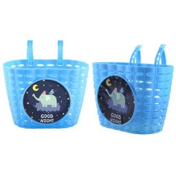 Cesta dianteira do ciclismo com etiqueta, portador dianteiro da bicicleta, cesta do guiador para crianças, armazenamento da bicicleta, moda - Image 3