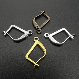 30pcs aço inoxidável francês brincos fechos ganchos acessórios DIY jóias fazendo ferro gancho Earwire brinco descobertas suprimentos - Image 4
