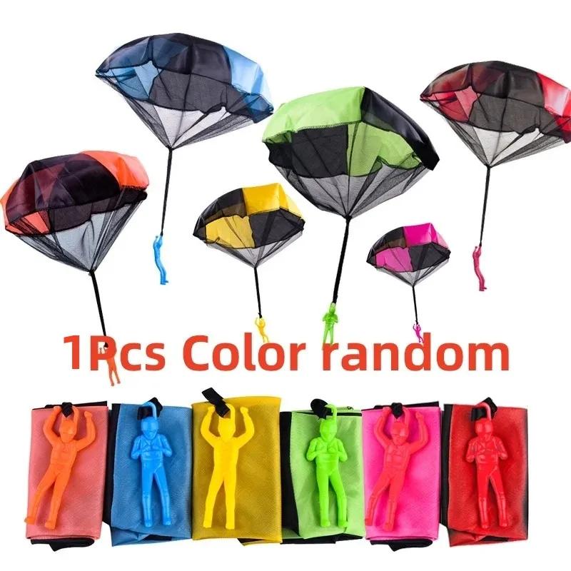 Mini Soldado Parachute Brinquedos para Crianças, Brinquedos de Parachute, Jogo interativo, Brinquedos de Parachute, Interior e Exterior - Image 1