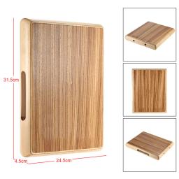 Ammoon Cajon Flat Hand Drum, Compact Travel Box Drum, cordas ajustáveis, Bolsa de transporte - Image 1
