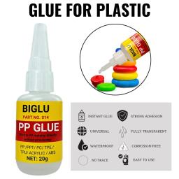 Adesivo PP cola em bastão, a maioria dos materiais plásticos sem processamento, PP, PPT, PC, TPE, TPU, ABS, 20g - Image 2