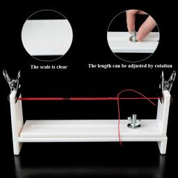 Tecelagem Ferramenta de Fixação para Fazer Jóias, Pulseira DIY, Bancada Tecida, Ajustável Comprimento, Tecelagem, Prático, 1 Conjunto - Image 4
