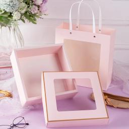 Caixa de Presente com Saco De Presente, Caixa De Embalagem, Presentes De Casamento, DIY Dia Dos Namorados e Ano Novo, Caixa De Presente De Natal - Image 5
