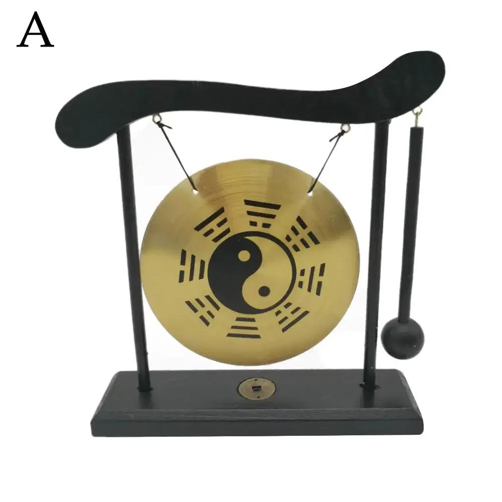 Mini Desktop Mini Wind Chime, Taiji Instrumentos de Percussão, Home Cha, Housewarming Mallet, Fofocas, Taiji Decoração, O2B0 - Image 1