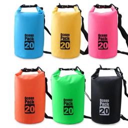 Waterproof Roll Top Dry Bag, mantém a engrenagem seca, caiaque, rafting, canoagem, natação, camping, caminhadas, praia, pesca - Image 2