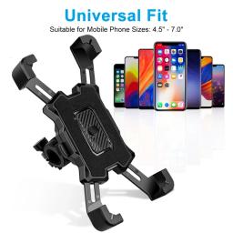 À prova de choque ajustável MTB bicicleta celular Stand, 360 ° rotação titular da bicicleta, suporte fixo, antiderrapante, suporte ao ciclo, iPhone, Xiaomi - Image 2