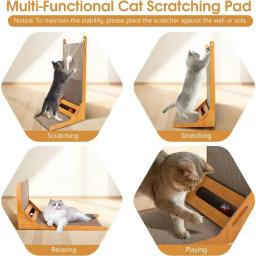 Wear-Resistant Scratching Board para Pet Cat, Post resistente a riscos, Kitten Scratching Furniture Protector - Image 2