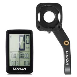 Lixada-Wireless USB recarregável bicicleta computador, velocímetro bicicleta, odômetro, ciclismo odômetro, BKV-1206, 11 funções - Image 2
