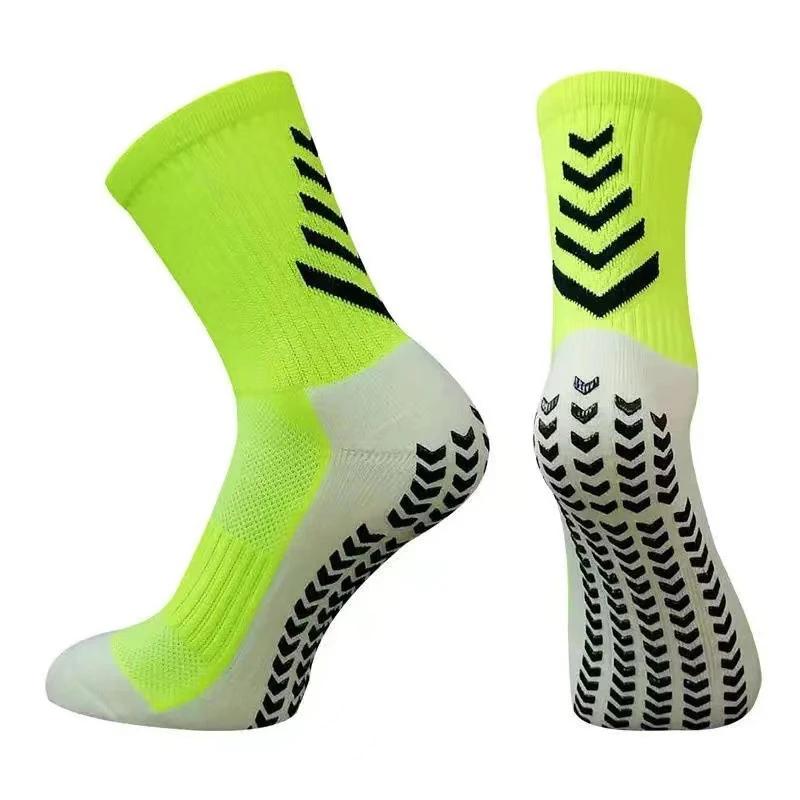 Meias de futebol antiderrapantes para homens e mulheres, antiderrapante, futebol, basquete, tênis, Sport Grip, ciclismo, equitação, meia de ioga - Image 1