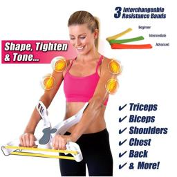 Fitness Wonder Arms Trainer, Back Exercício, Bandas, Corpo, Bíceps, Ombro, Peito, Costas, Workout Machine, Brawn Training Device - Image 2