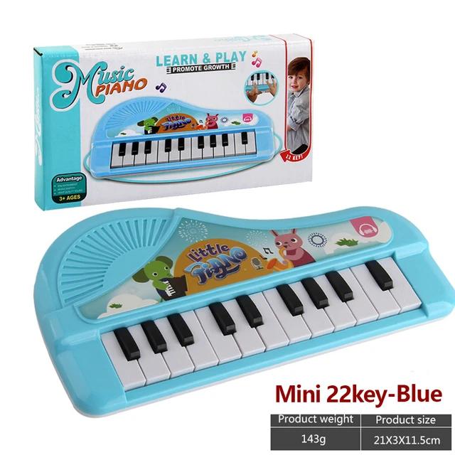 Novo 37 Teclas Teclado Eletrônico Piano para Crianças com Microfone Instrumento Musical Brinquedos Brinquedo Educativo Presente para Crianças Girl Boy - Image 1