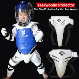 Taekwondo engrenagem protetor de virilha jockstrap masculino feminino roupa interior guarda karate mma boxe sanda exercício artes marciais equipamentos - Image 1