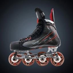 Patins profissionais do couro do PVC, sapatas inline da patinação, ultraleve - Image 4