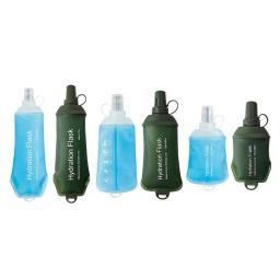 Garrafa água dobrável extensível, garrafa água flexível reutilizável para caminhadas, viagens, esportes ar - Image 1