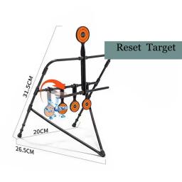 Alvo de Tiro Plástico para Meninos e Meninas, 5 Target Paintball, Auto Reset e Spinner, Alta Qualidade, Alvos de Tiro para Crianças, Feito por - Image 5