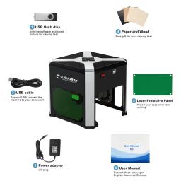 Ultrarayc Household Laser Gravador, Mark Impressora, Mini Máquina de Gravura a Laser portátil, Pequeno presente personalizado, Pet ID Tag - Image 6
