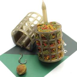 Light Weight Fish Cage, Equipamento de pesca, cada molde pode controlar com precisão o peso, alimentador de cesta, 2 pcs, 3 pcs, 4pcs - Image 3