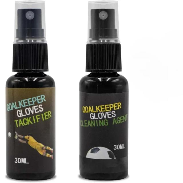 Luvas Antiderrapantes para Goleiros, Spray para Basquete e Agente de Limpeza 30ml