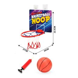 Mini kit de basquete com bomba de bola para crianças, objetivo do basquete, jogo indoor, brinquedo para piscina, 3 pcs set - Image 6