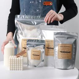 Cera de abelha granulada branca para fabricação de velas, vela perfumada, matéria-prima, sem aditivos, suprimentos DIY, atacado, 1000g - Image 1