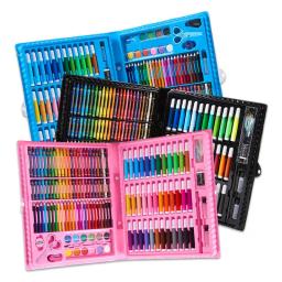 Pintura infantil conjunto completo de pincéis, ferramentas de arte, conjunto de caixa de presente, desenvolvimento de crianças, criação de desenhar interesses, materiais de arte - Image 4