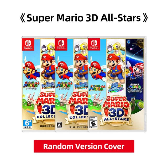Nintendo Super Mario 3D All-Stars Coleção Jogo para Switch Cartão Físico RPG