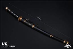 Samurai Espada Modelo Katana, Faca De Metal, Action Figure Acessórios, Pingente De Caixa De Presente, 12 ", 1, 6 Escala, Em Stock, LS2022-10 - Image 3