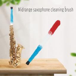 Alto Saxophone Escova De Limpeza, Fibra Suave, Parede Interna Wiping, Ferramenta De Música, Acessórios De Instrumento De Sopros - Image 1